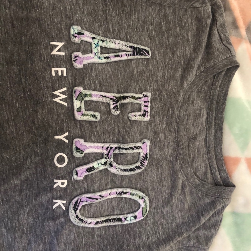 Gray Aeropostale shirt